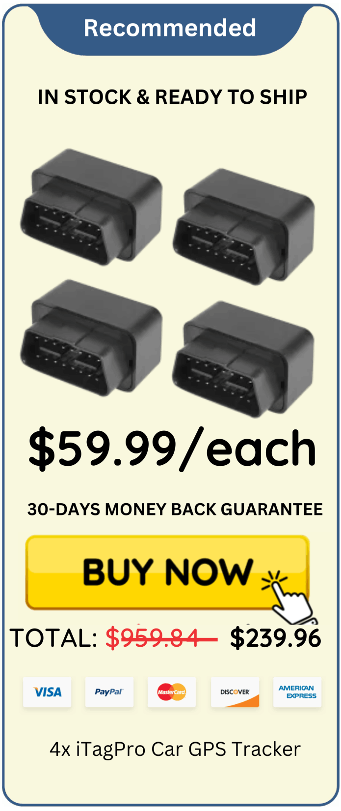iTagPro Car GPS Tracker offer price 